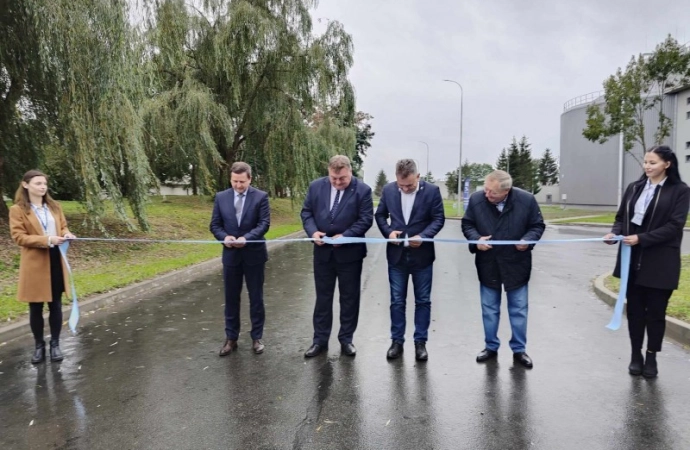 {Zakończyła się przebudowa i rozbudowa oczyszczalni ścieków przy ul. Mazurskiej w Elblągu.}